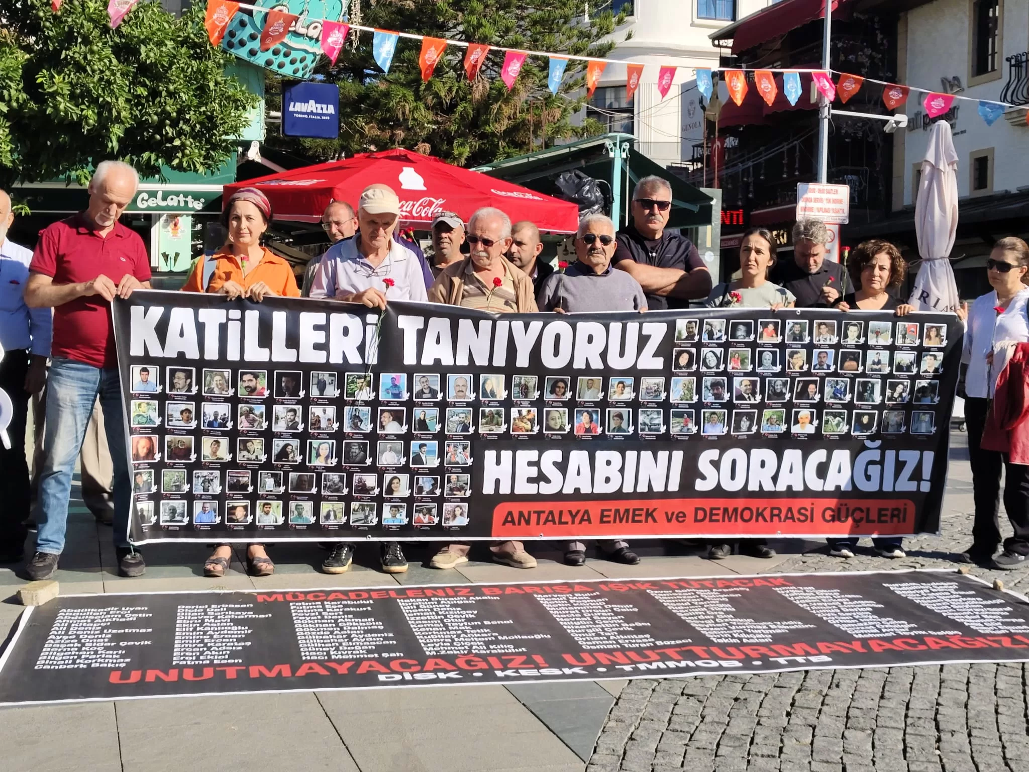 Antalya 10 ekim anması