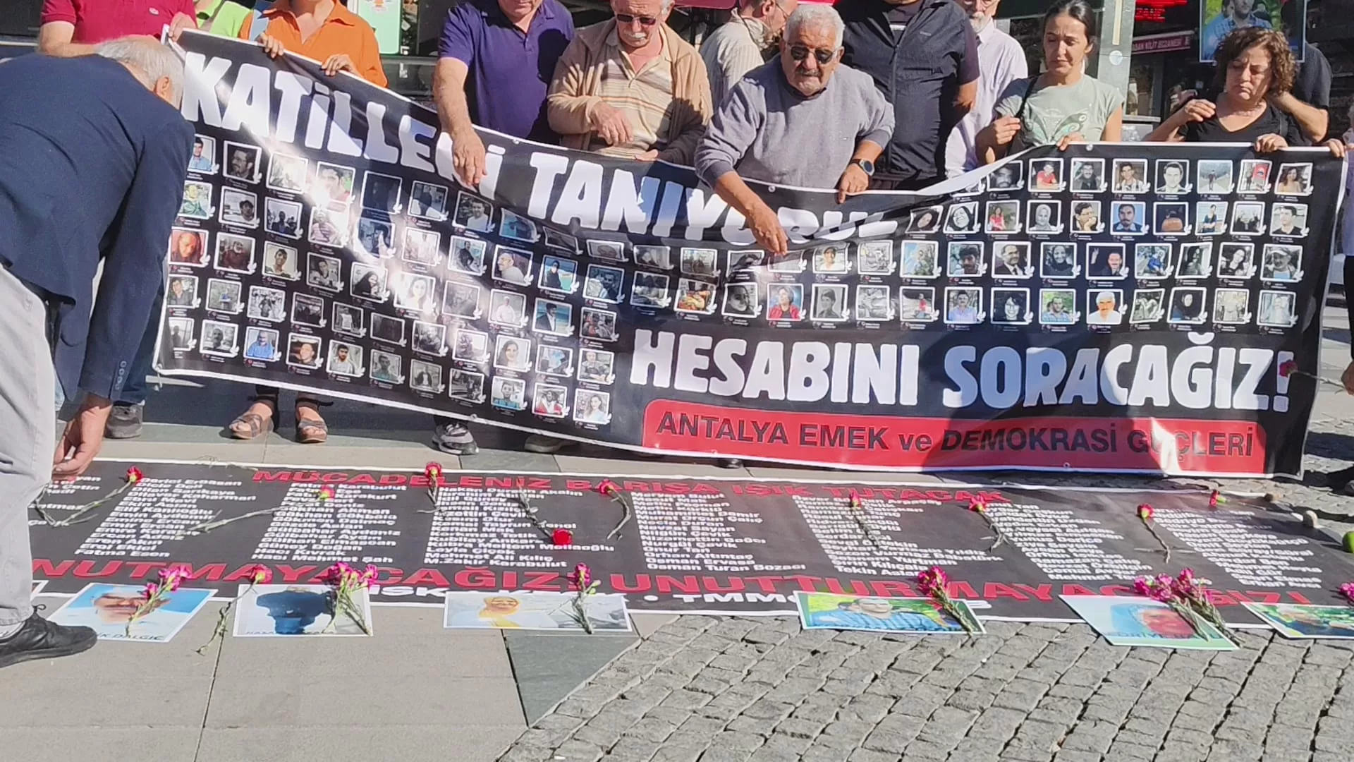 Antalya 10 ekim anması