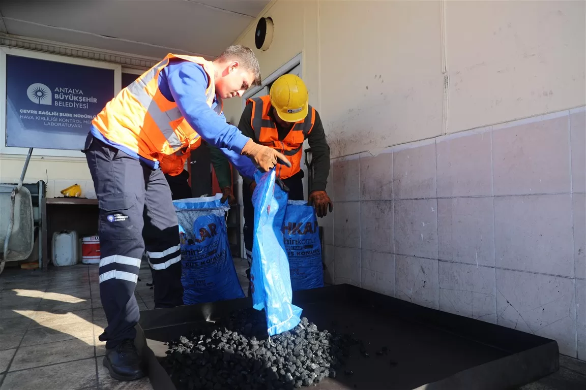 Antalya Büyükşehir kömür
