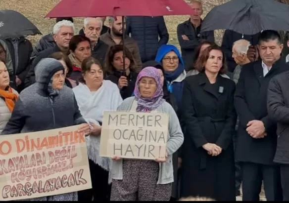 gökçeyazı mermer ocağı