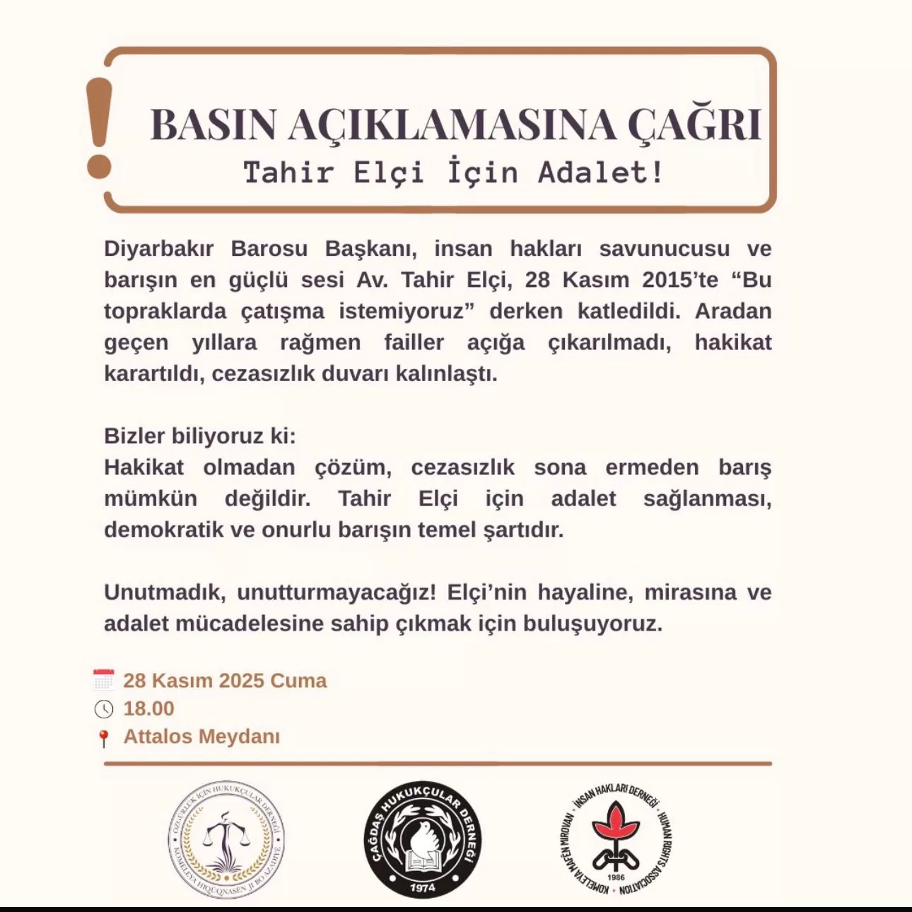 antalya tahir elçi anması
