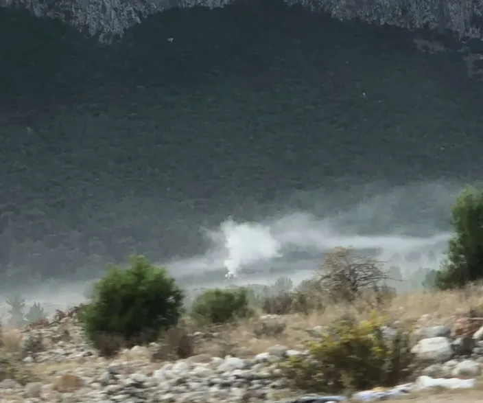 çakırlar çöp yangını