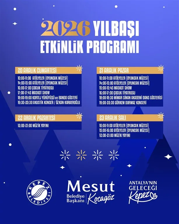 kepez Yeni Yıl Çarşısı ve Etkinlikleri