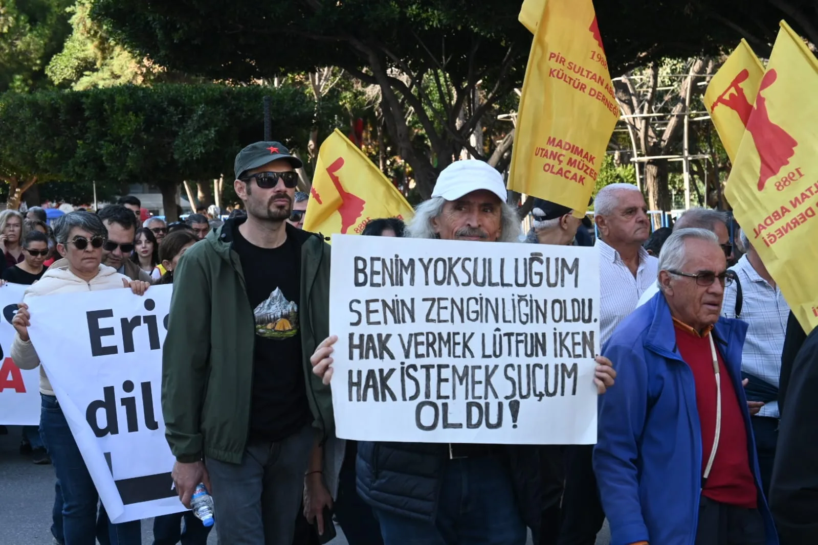 antalya geçinemiyoruz mitingi