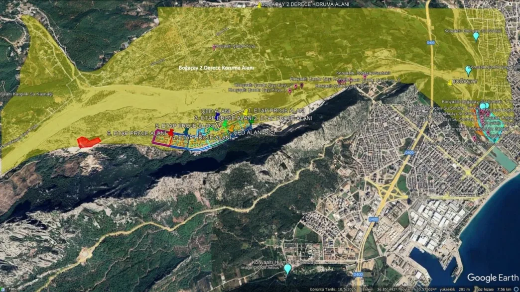 Jeoloji Mühendisleri Odası Antalya Şubesi çandır çayı açıklaması