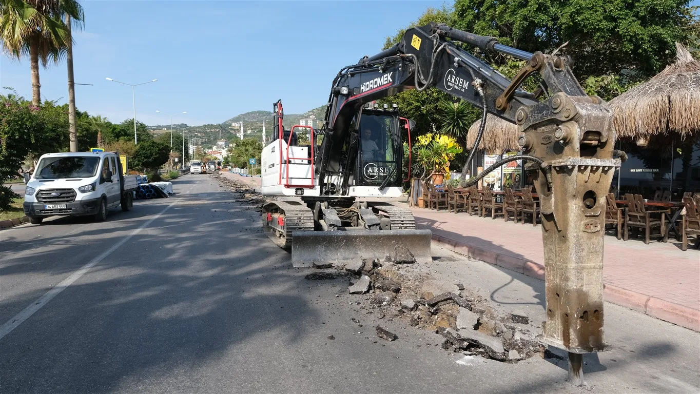 alanya içme suyu hattı