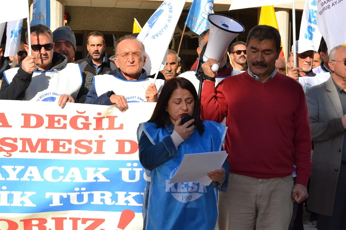 kesk antalya iş bırakma 