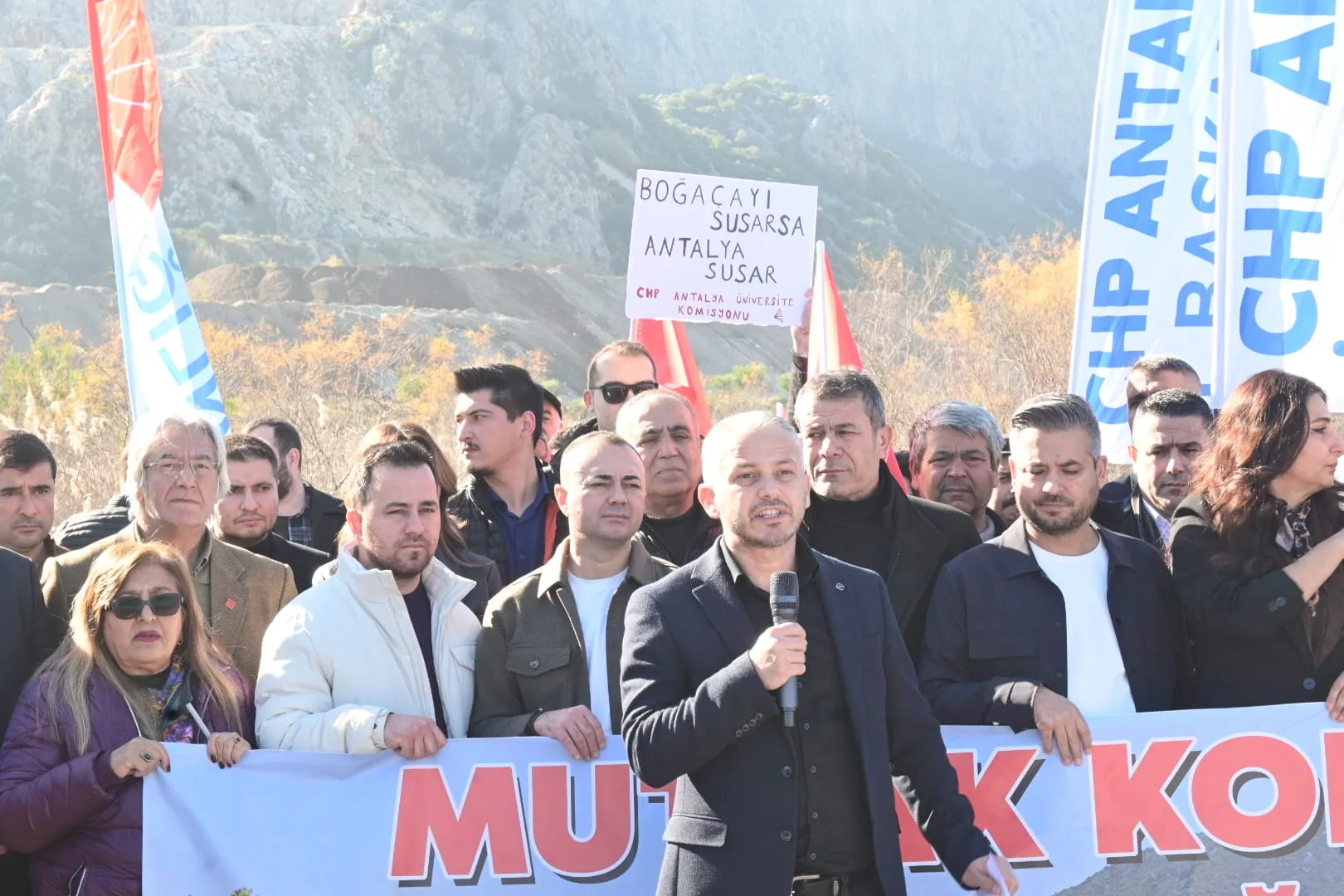 chp antalya boğaçay ve çandır çayı