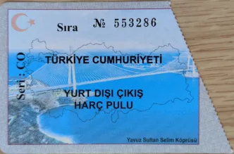 yurt dışı çıkış harcı ne kadar