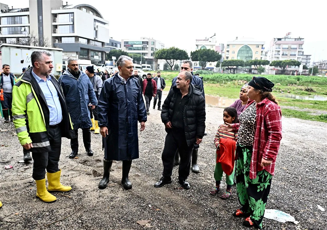 Muratpaşa sel baskını