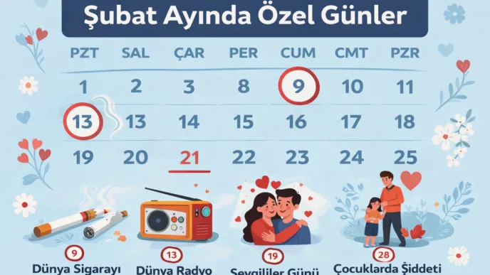 şubat ayında hangi özel günler var