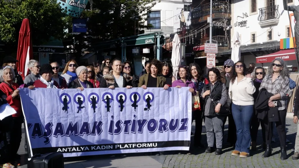 antalya kadın platformu açıklama