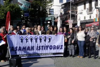 antalya kadın platformu açıklama