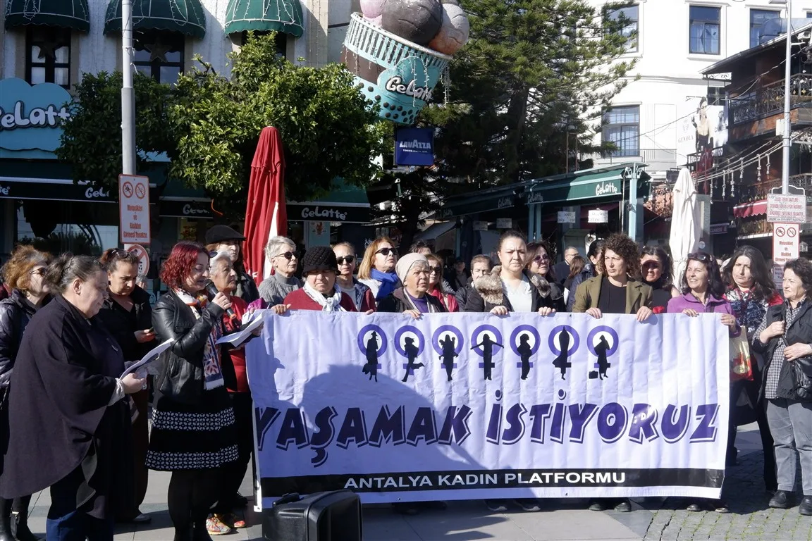 antalya kadın platformu açıklama