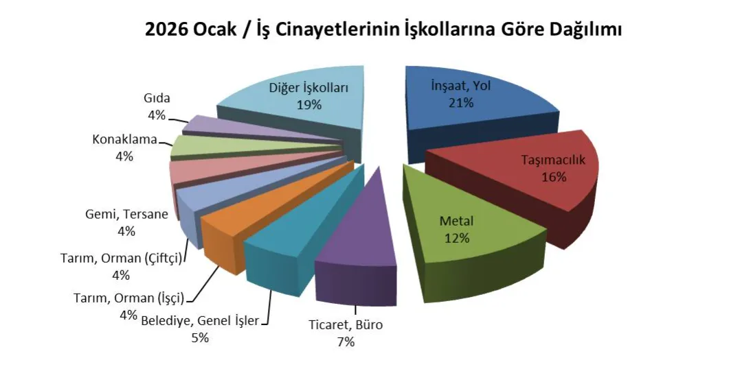 ocak ayı iş cinayeti raporu