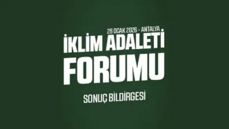 İklim Adaleti Forumu Sonuç Bildirgesi