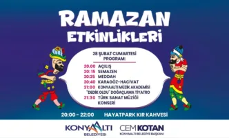 konyaaltı ramazan etkinlikleri