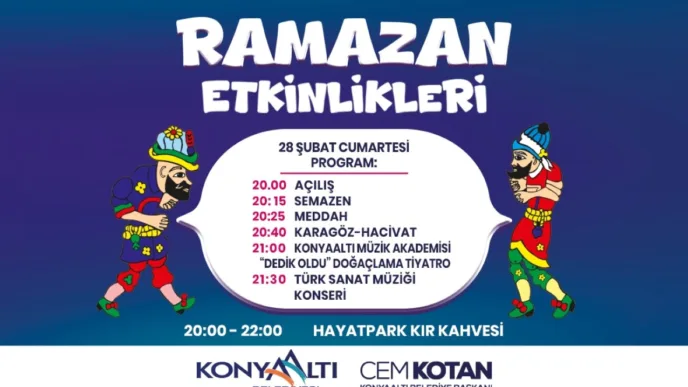 konyaaltı ramazan etkinlikleri