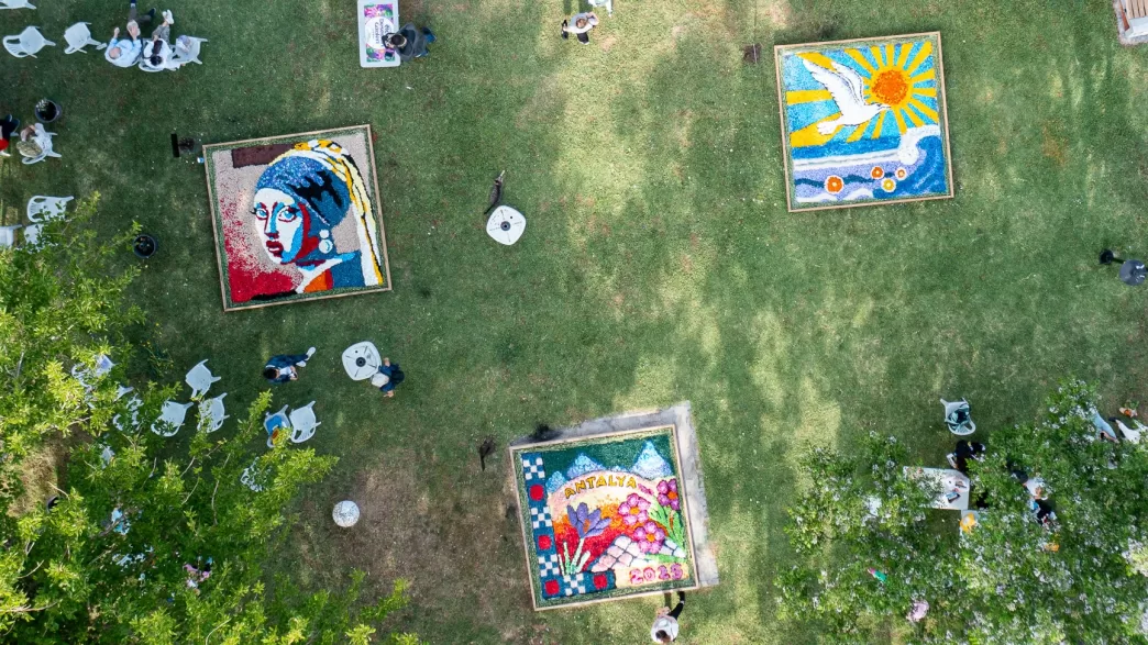 muratpaşa çiçek desen yarışması