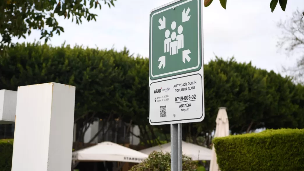 Konyaaltı acil toplanma alanları