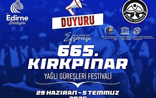 665. kırkpınar yağlı güreş festivali