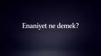 Enaniyet ne demek Enaniyet anlamı Enaniyet kökeni nedir Enaniyet ve kibir farkı Enaniyet psikolojik anlamı