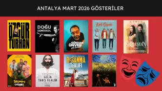Antalya tiyatro oyunları mart 2026