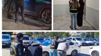 Antalya Emniyet Müdürlüğü operasyon gerçekleştirdi