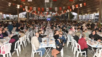 Kepez'de iftar programı