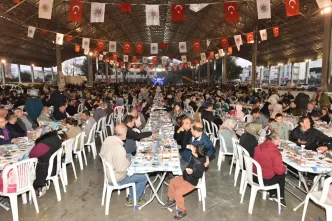 Kepez'de iftar programı