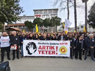 Antalya Eğitim Sen Basın Açıklaması