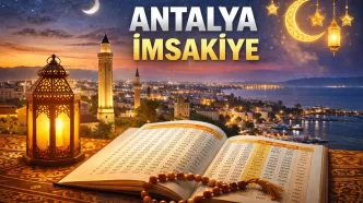 Antalya imsakiye 2026