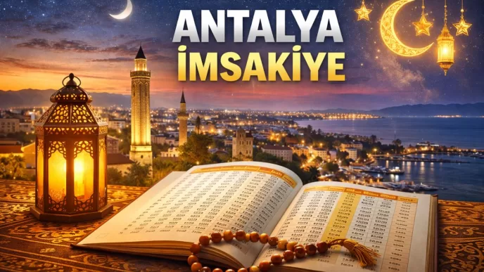 Antalya imsakiye 2026