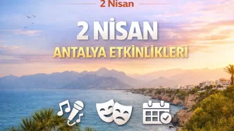 2 nisan antalya etkinlikleri