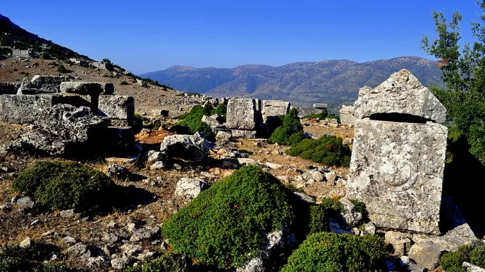 Ariassos antik kenti nerede