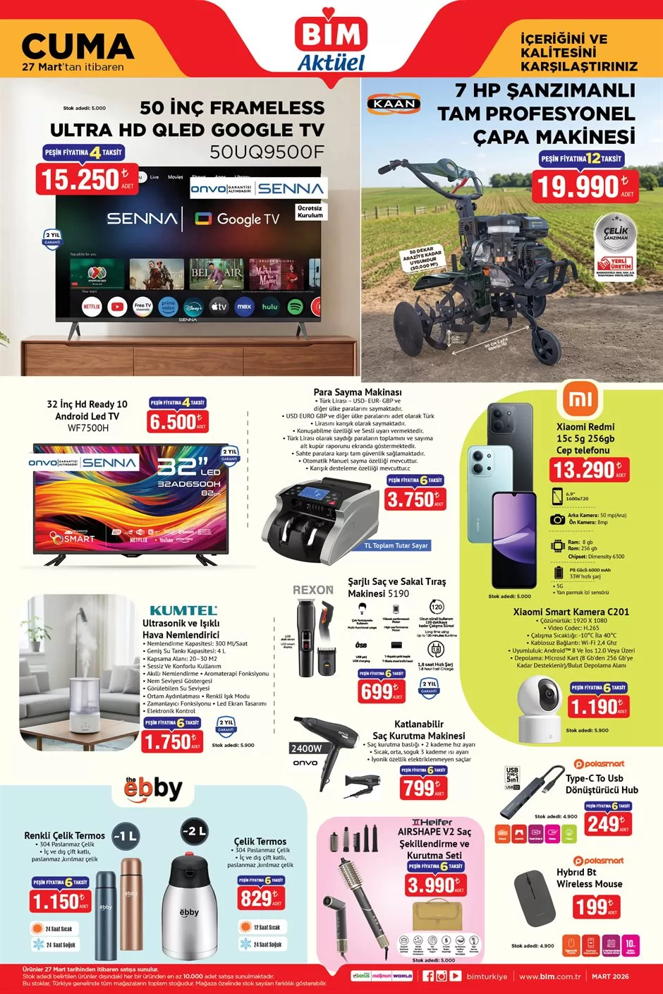 bim 27 mart 2026 aktüel katalog
bim aktüel 27 mart cuma
bim elektronik ürünler 2026
bim televizyon telefon fiyatları
bim aktüel ürünler listesi