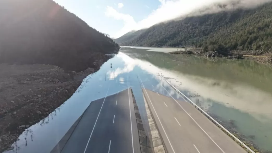 Antalya Konya yolu su altında