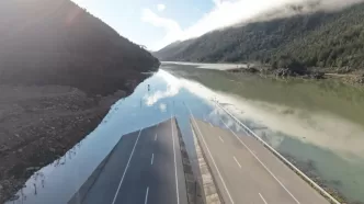 Antalya Konya yolu su altında
