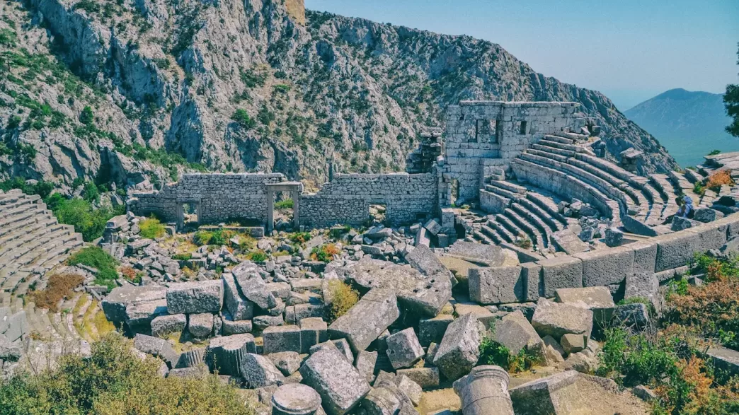Termessos antik kenti nerede