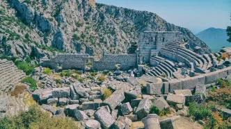 Termessos antik kenti nerede