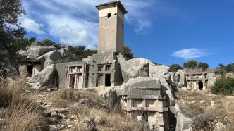 Xanthos antik kenti nerede