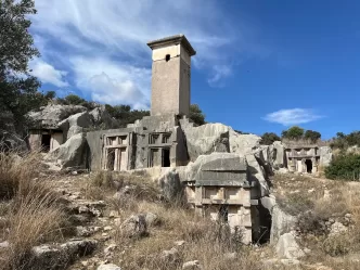 Xanthos antik kenti nerede