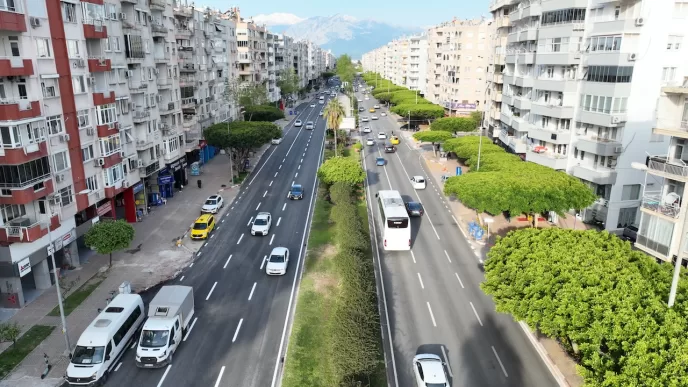 Antalya 100. yıl yol çalışması