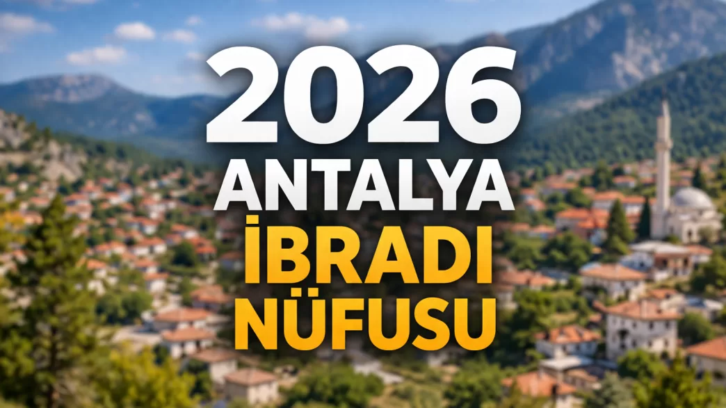 antalya ibradı nüfusu