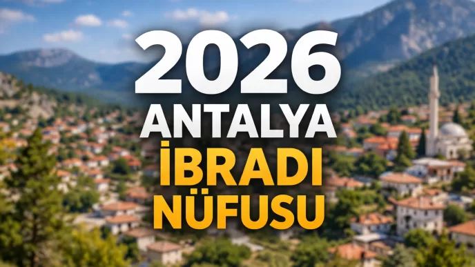 antalya ibradı nüfusu