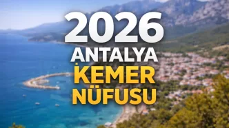 2026 Antalya Kemer nüfusu