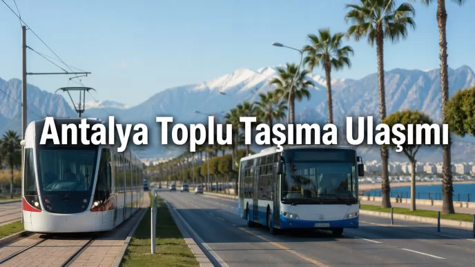 antalya toplu taşıma ulaşımı