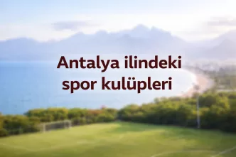 Antalya ilindeki spor kulüpleri