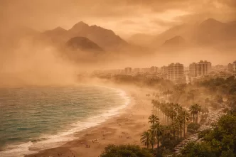 antalya toz taşınımı uyarısı