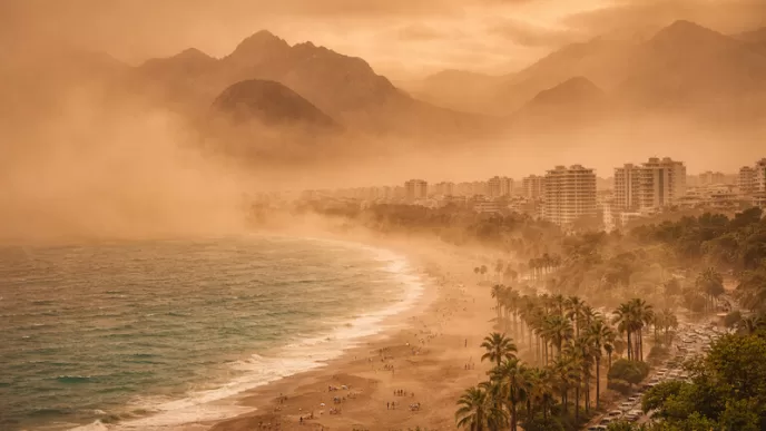 antalya toz taşınımı uyarısı